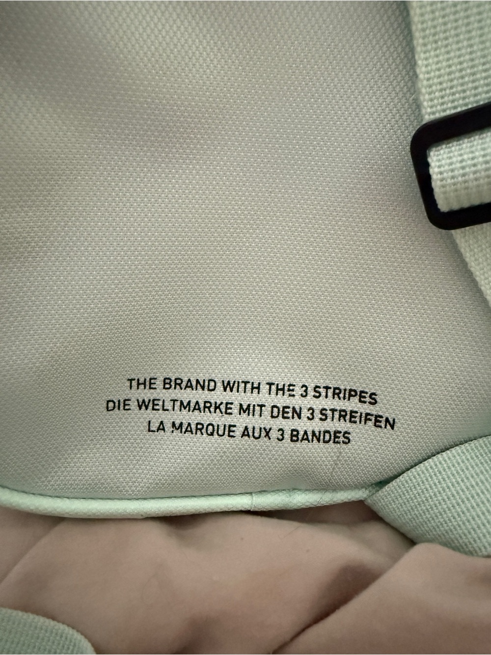 adidas Mini Santiago Backpack, Ice Mint w Black Logo, new w o tags - Picture 6 of 9